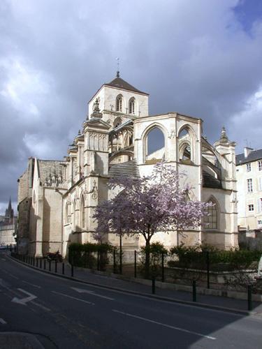 Tirage Vintage Caen, église Saint-Sauveur – Circa 1897, Format 8x11 Cm, Original Citrate